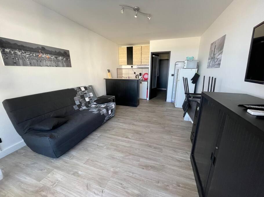 Joli Studio Cabine 1Ere Ligne Avec Parking Prive Palavas-les-Flots Exterior foto